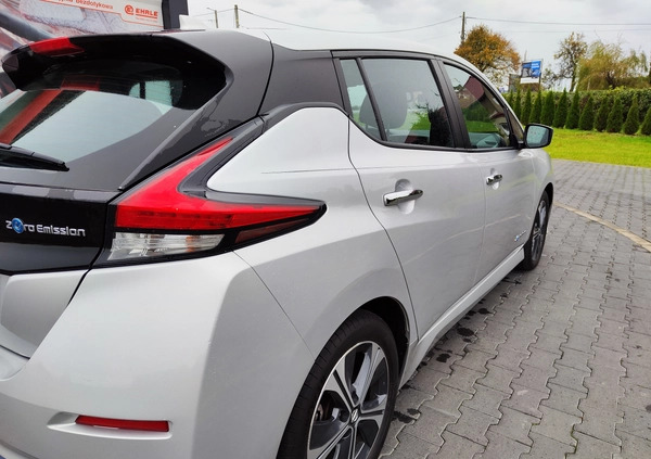 Nissan Leaf cena 69600 przebieg: 54000, rok produkcji 2018 z Kraków małe 56